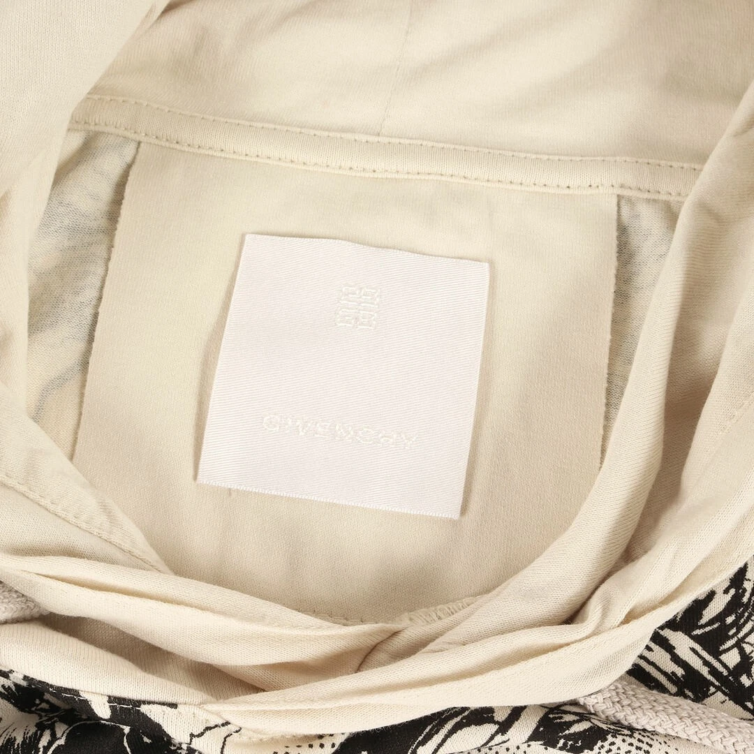 Felpa con cappuccio GIVENCHY taglia: S 21AW oversize grafica a quadri (GOTHIC HOODIE) usata BEEG 0