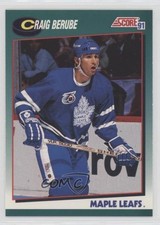 1991-92 Score Rookie and Traded Box Set Craig Berube #28T 0w6