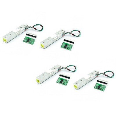 Wägesensoren Set kompatibel mit für HX711 enthält vier digitale Zellen