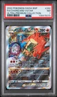 2022 POKEMON SWSH BLACK STAR PROMO #262 FULL ART/CHARIZARD VSTAR PSA 7