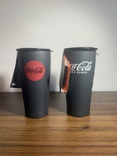 Tasses Coca-Cola Zero Sugar Grizzly Grip neuves avec étiquettes isolées sous vide 20 oz