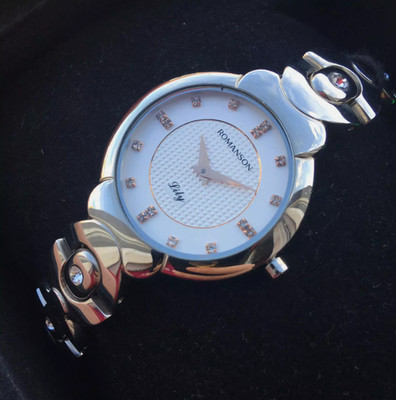 ROMANSON Damenuhr Analog Quarz Wasserdicht Uhr byHuriye
