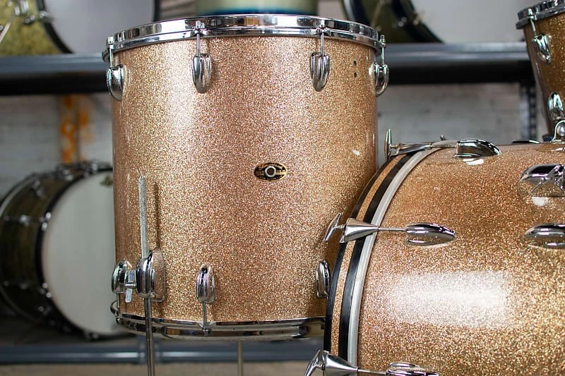 Slingerland Vintage 1960s-1970s Drum Set 15 Pc. - Image 4 of 4