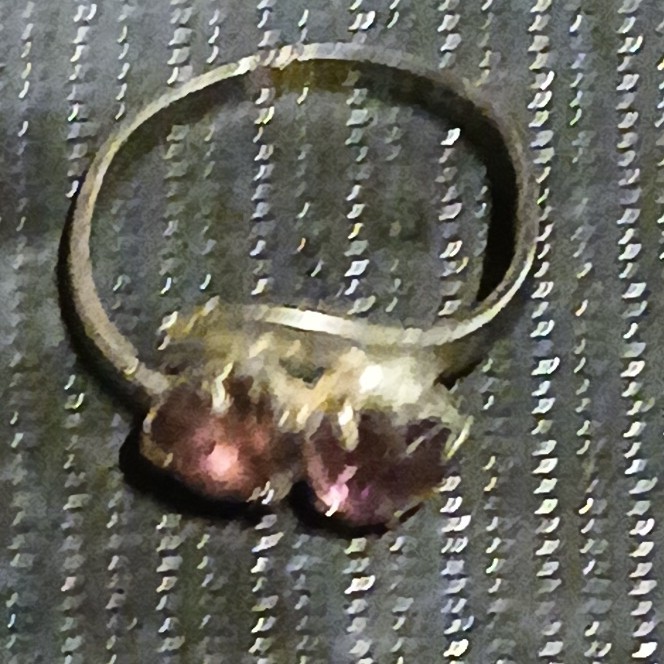 Sterling Silver Prong Setting Round Gemstone Ring… - image 3