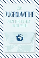 Jugendweihe - Geldkarte - GlüCkwunschkarte Im Format 11,5 X 17 Cm Mit Briefumsch