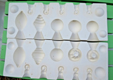 Weaver Vintage 5 Christmas Ornaments Slip Mol...