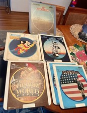 RCA Selectavision Video Disc Lot of 5 PATTON 1 2 HISTORY OF THE WORLD