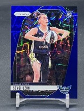 2024 Sevgi Uzun RC Dallas Wings Panini-WNBA Prizm Blue Velocity #92