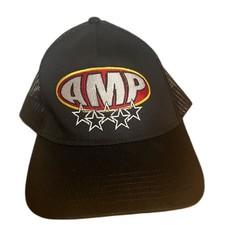 AMP Black Trucker Hat