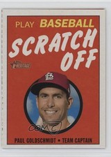2020 Topps Heritage 1971 Topps Baseball Scratch-Offs Paul Goldschmidt #7 f2v