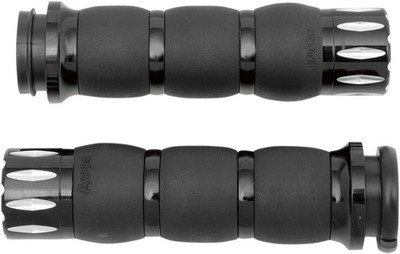 Avon Grips Rival Velvet Air Grips - Black - AIR-96-AN-FL-RI