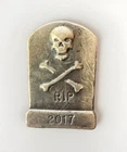YPS 100g Silver Tombstone 2017 Yeager's Poured Silver 3.21 troy oz Bar .999 Fine