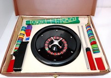 ROULETTE CASINO'  60s italy gioco da tavola società in valigetta plastica buono