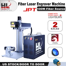 JPT MOPA 100W m7 Fiber Laser Metal Engraving and Marking Laser System