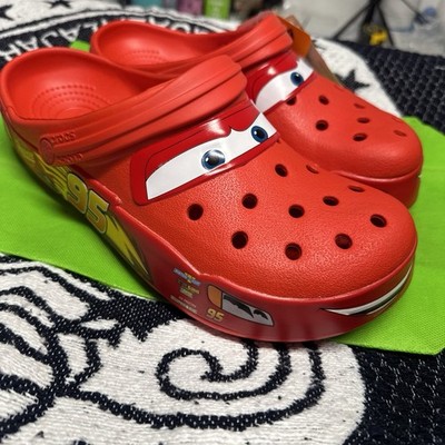 Crocs Lightning Mcqueen 5 Mens / 7 Women s Disney   ️  Limited Edition...
