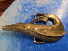 RARE 1978 LIMITED EDITION HUMPBACK WHALE BELT BUCKLE JOHN OSBORN