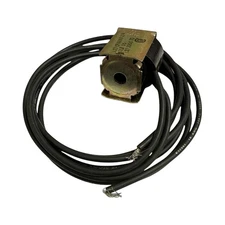 Ranco L27-2000 reversing valve coil, repl. L27-100 48" wire leads 120VAC 50/60HZ