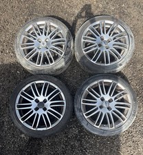 Rial Murago 17” Multi Spoke Alloy Wheels 4 Stud Good Tyres 4X100