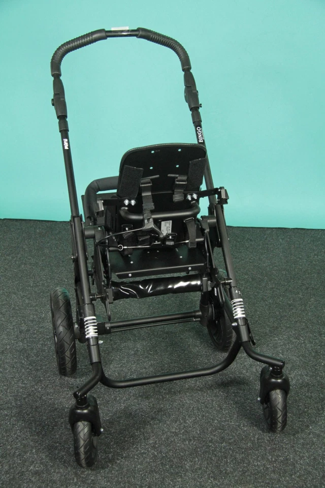 Rehabuggy Hoggi Bingo Evolution Mini Fahrgestell + Sitzeinheit Kinderbuggy #9680 - Bild 4 von 4