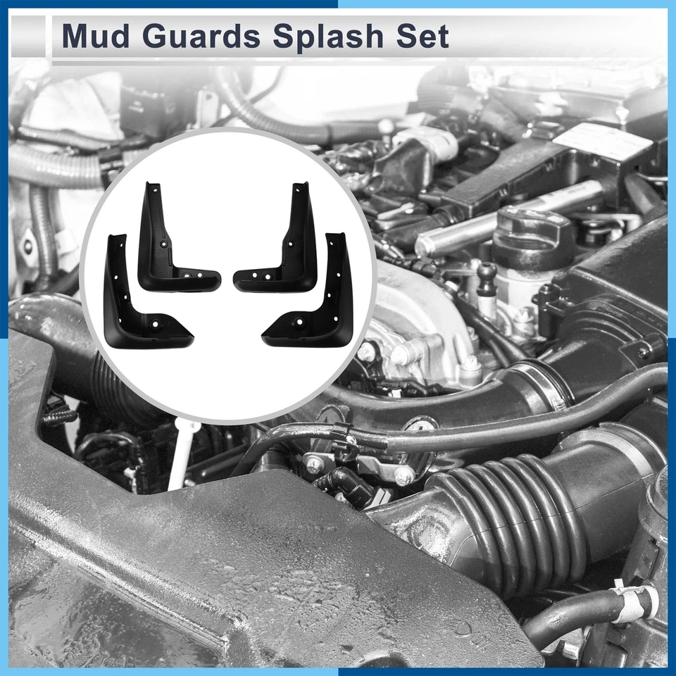 Juego de 1 guardabarros guardabarros para Subaru Legacy 2006-2009 Foto 2 de 4