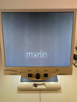 Enhanced Vision Merlin 19'' Video Magnifier (MRVE19A-VA)-Fully Tested & Reliable