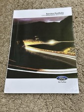 FORD SERVICE BOOK Damaged BLANK COVERS ALL FORD CARS AND VANS FIESTA FOCUS