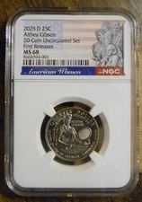 2025 D Althea Gipson American Women Series NGC MS68 First Releases