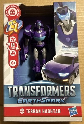 TERRAN HASHTAG - Transformers: Earthspark, 2025, NEW, Hasbro