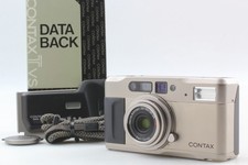  Near MINT w/Data Back Contax TVS Point  Shoot 35mm Film Camera From JAPAN