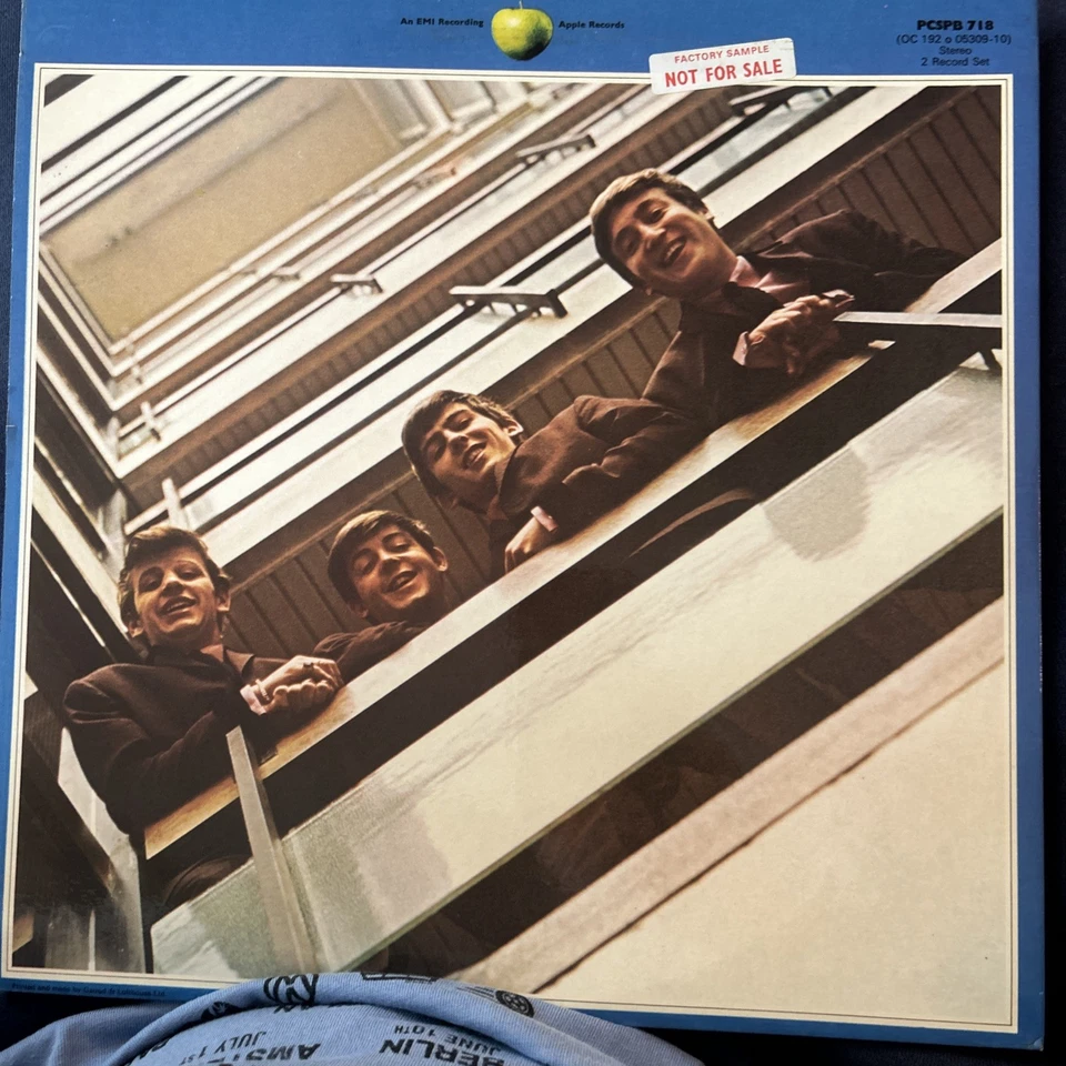 Beatles 1967 1970 Apple Double Blue Vinyl Lp Pcspb718  Hits Compilation vg+vg+ - Image 4 of 4
