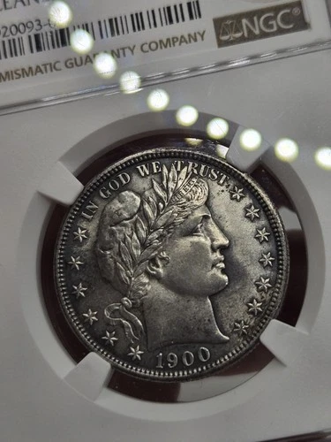 1900 P NGC UNC Details - Barber Half Dollar - Beautiful Coin FOR TYPE EXAMPLE