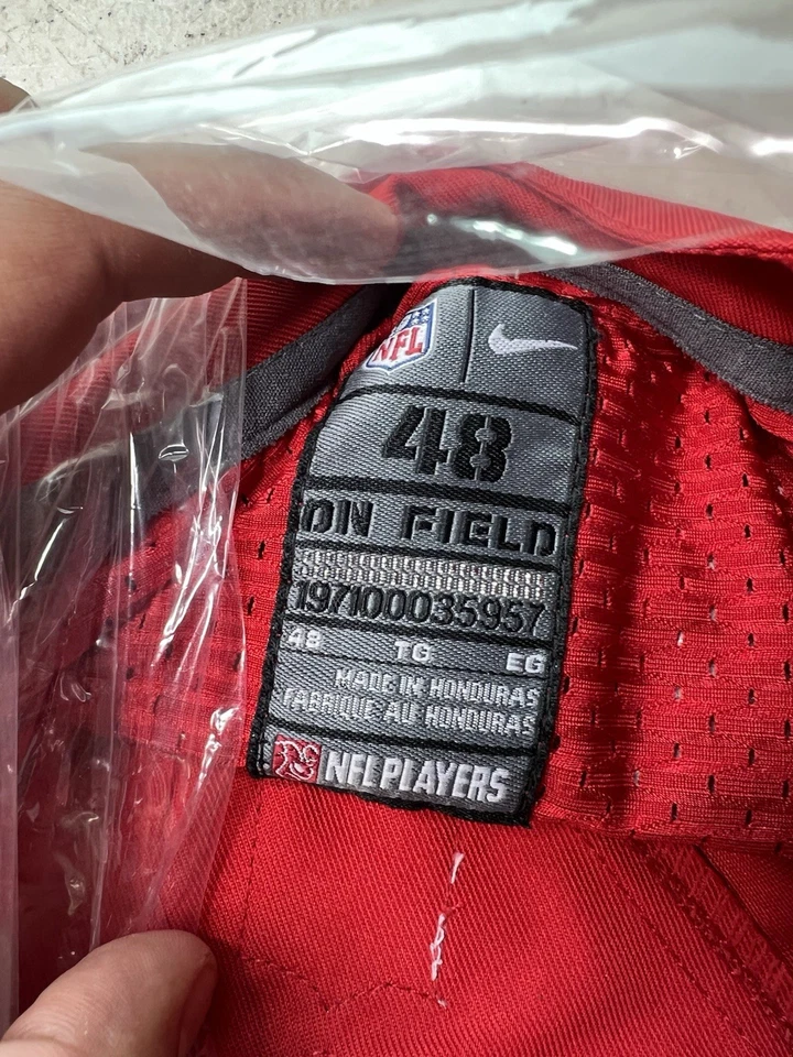 Camiseta Nike On Field San Francisco 49ers #23 LaMichael James – Tamanho 48 – PSA - Imagem 2 de 4