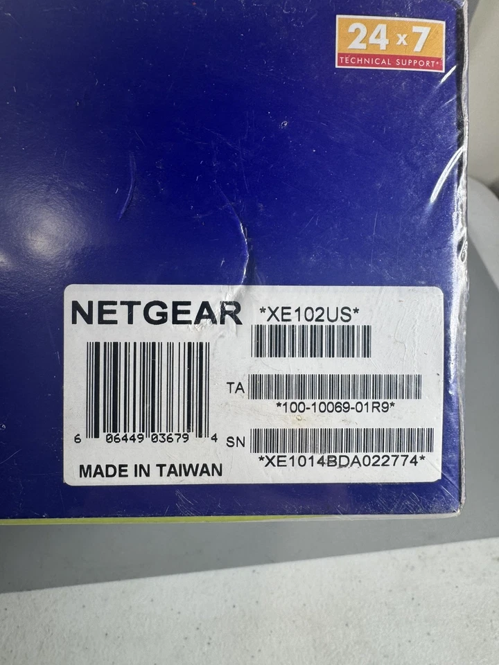 Netgear XE102 Wall-Plugged Ethernet Bridge Powerline Adapter New - Image 3 of 4