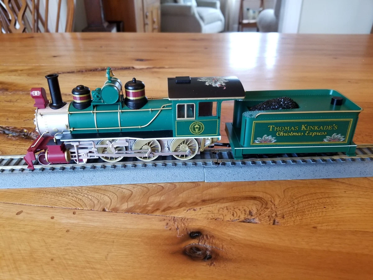 Thomas kinkade sales train set