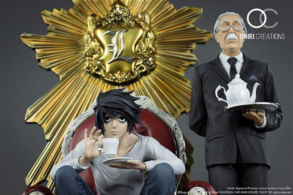 DEATH NOTE - 1/6 L & Watari Diorama Figure Statue japan NEW | eBay