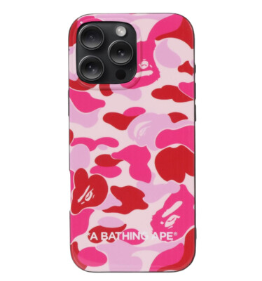 A BATHNIG APE Goods ABC CAMO IPHONE 16 PRO MAX CASE