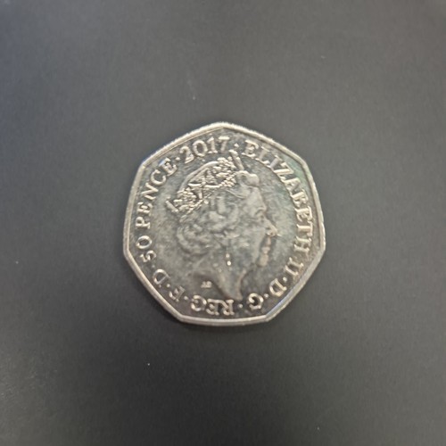 50p coin The Tale of Peter Rabbit 2017 - Circulated - Picture 2 of 2