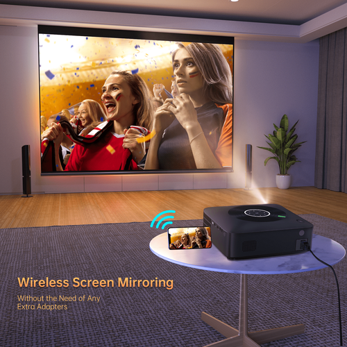 Proyector de video portátil VANKYO 5G/2,4 GHz WiFi cine en casa proyectores - Imagen 14 de 43
