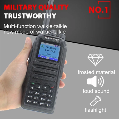 BaoFeng DM-1701 5W Digital DMR Dual Band VHF/UHF DTMF VFO FM Amateurfunk Zwei Wege Radio - Bild 9 von 19