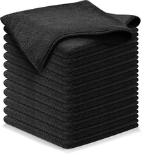 USANOOKS Microfiber Cleaning Cloth - 12Pcs 12.5x12.5 inch High Performance -1200
