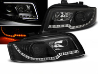 Scheinwerfer Paar Audi A4 00-04 Daylight LED LTI Schwarz LED Blinker