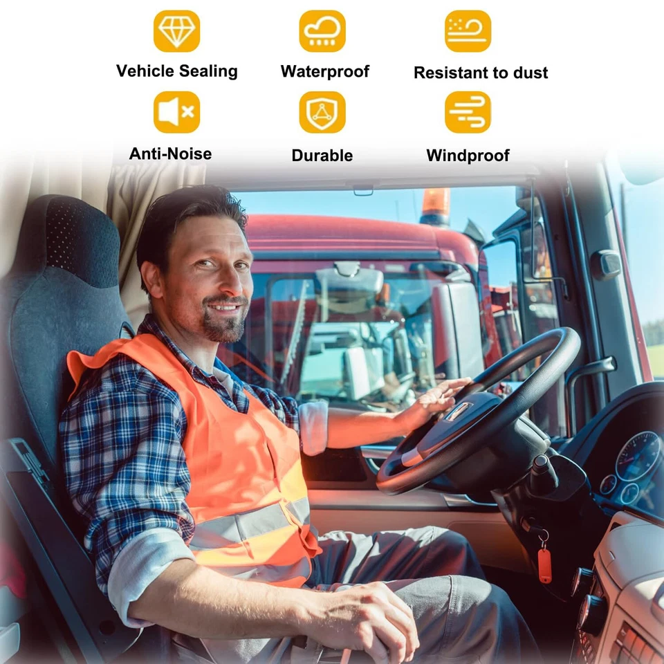 Sello de resistencia para puerta de cabina serie 1100 de 13,5 pies para Peterbilt 359.379 1986-2007 Foto 4 de 4