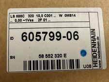 HEIDENHAIN LS 688C 320 10 m linear encoder scale ID 605799-06 new in box