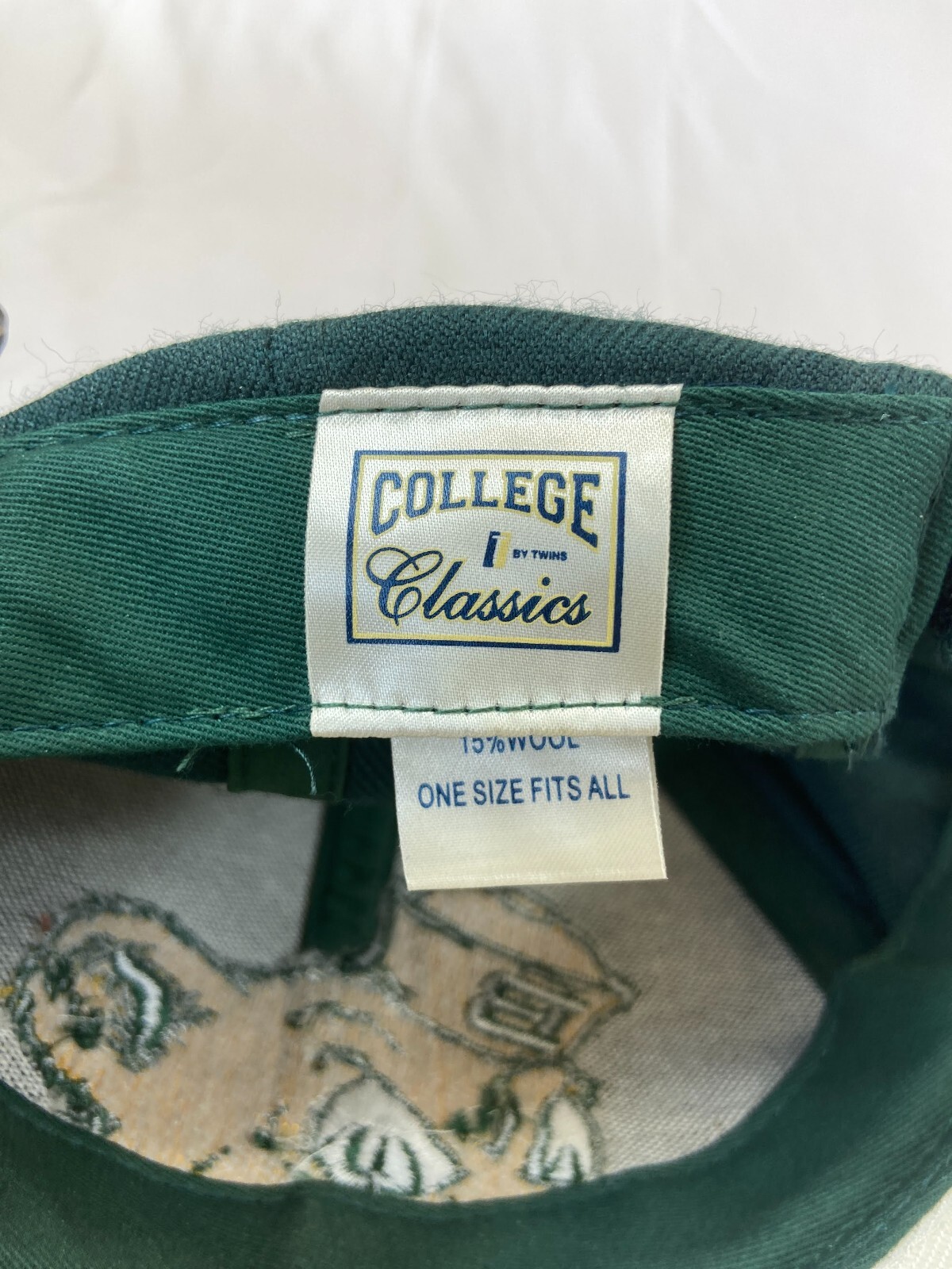 Baylor Bears Baseball Cap Strapback Hat Green Tex… - image 9