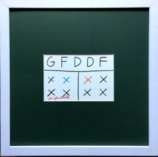 A.R.penck Sconosciuto Società Hand-Signiert,Multiple,Telaio,Certificato