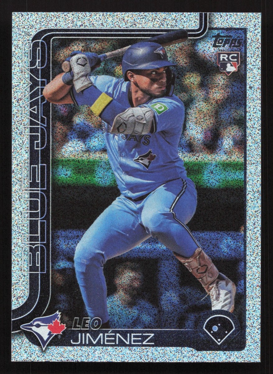 2025 Topps Series 2 #535 Leo Jimenez RC SAND GLITTER Rookie Card