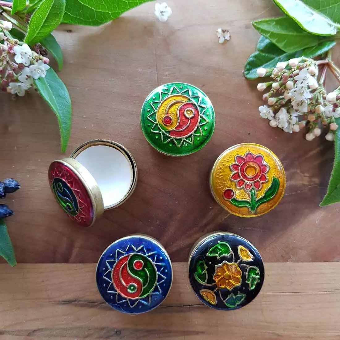 2 x AMBER HONEY SUCKLE 100 NATURAL LUXURY SOLID PERFUME