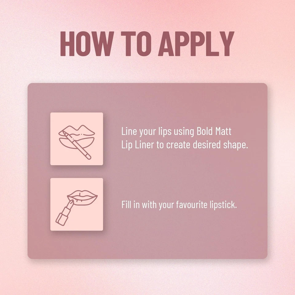 Swiss Beauty Bold Matte Lip Liner | Smudge-Proof | Shade 12 | 1.6 Grams - Image 4 of 4