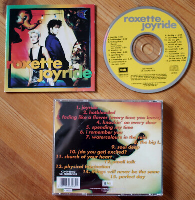 CD - Roxette - Joyride