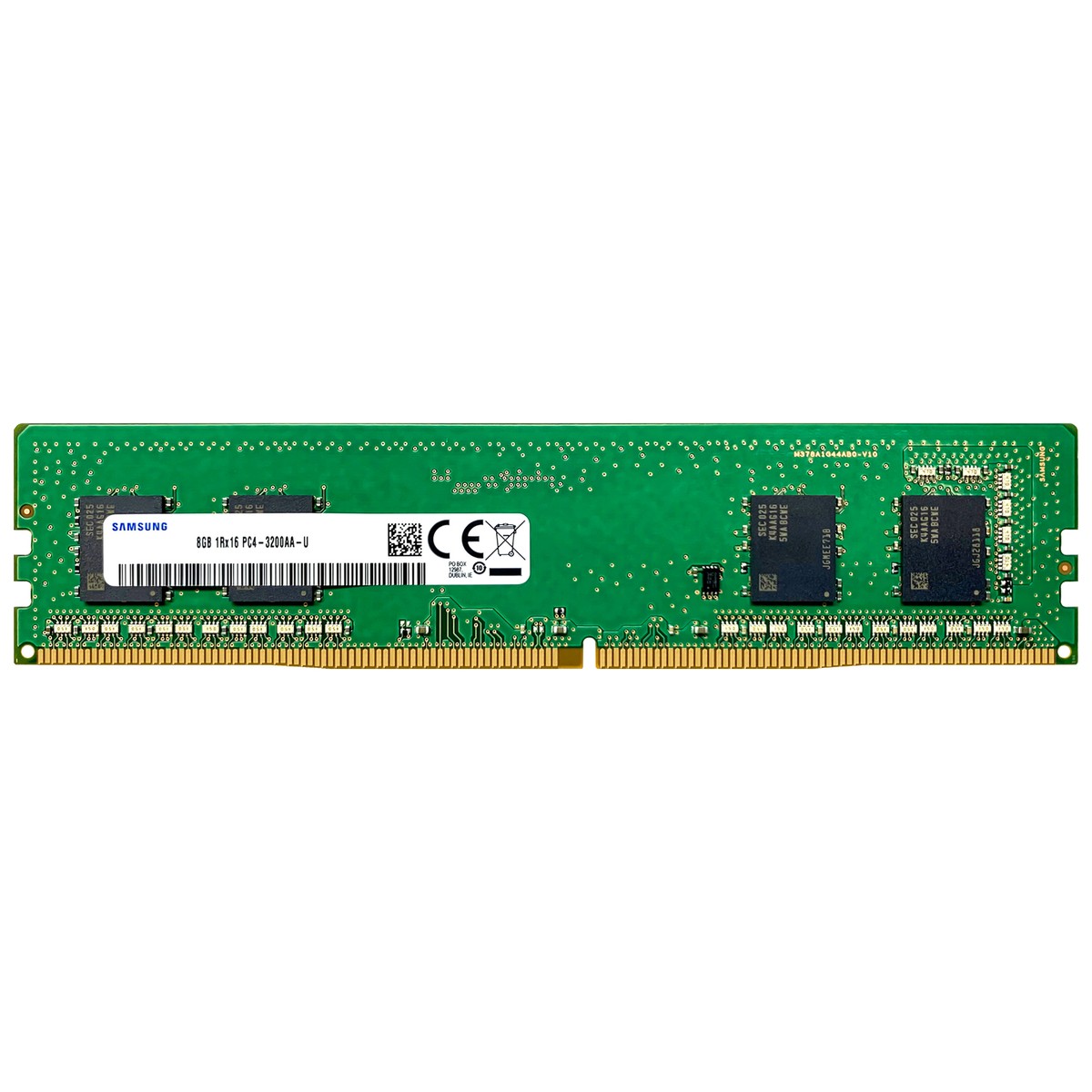 SAMSUNG 8GB メモリ Samsung 8GB 1Rx16 DDR4 3200MHz PC4-25600 288-Pin Non-ECC DIMM